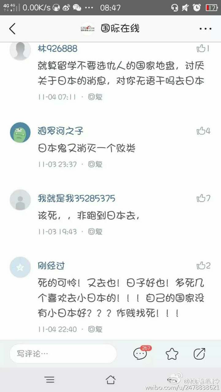 女孩被砍死，“爱国者”的表现
